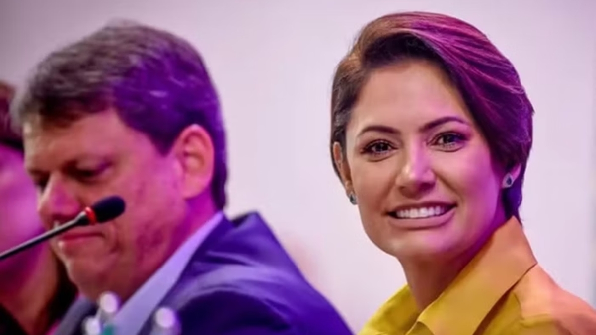 Tarcísio diz que não disputará presidência e descarta Michelle Bolsonaro na vice