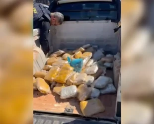 PRF e Polícia Militar Rodoviária apreendem veículo com quase 100 kg skunk em Indiara