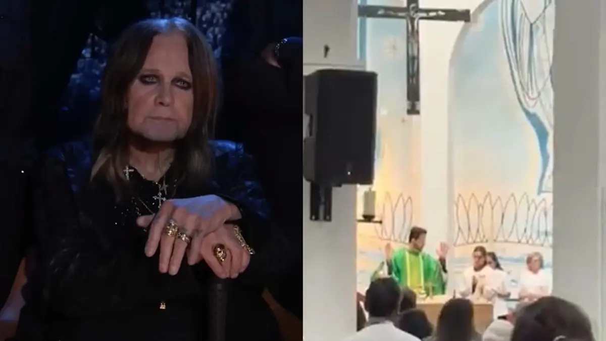 Padre mineiro cita Ozzy no momento da missa dos recém-falecidos