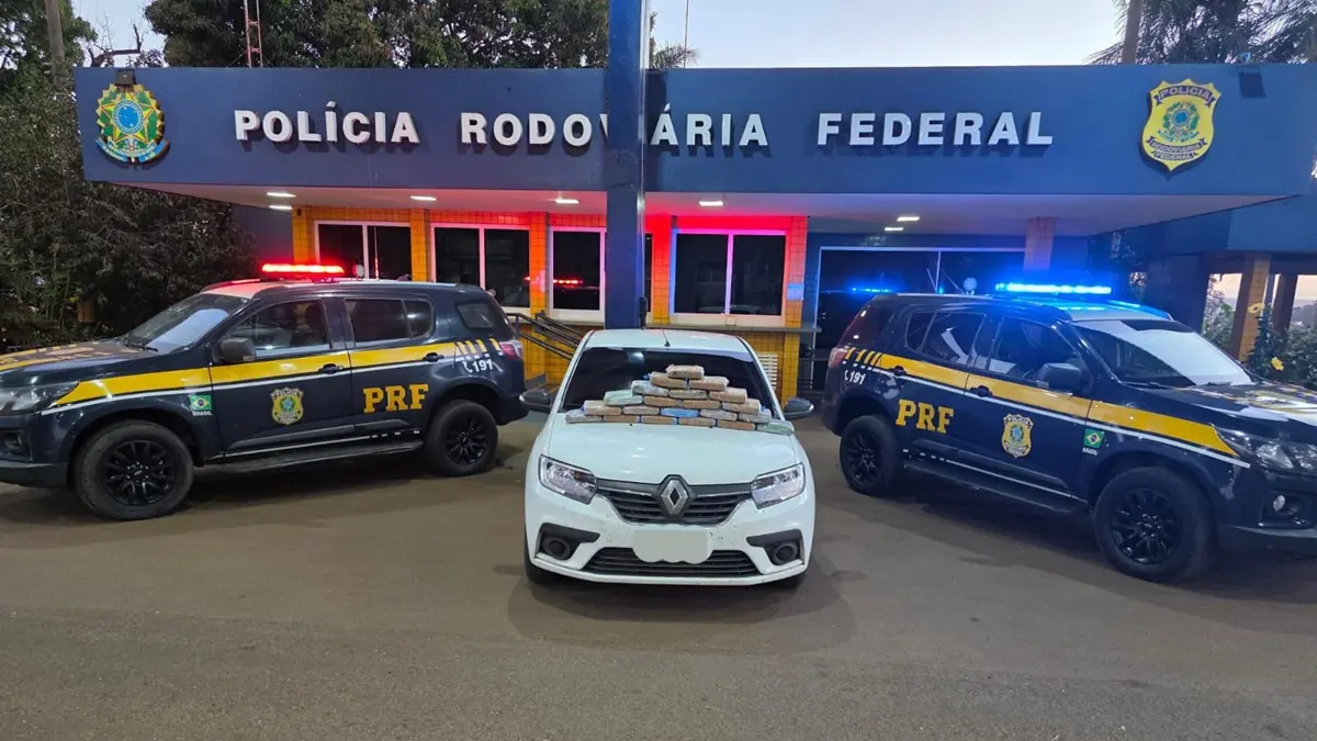 PRF apreende 23 kg de skunk em Jataí (GO)