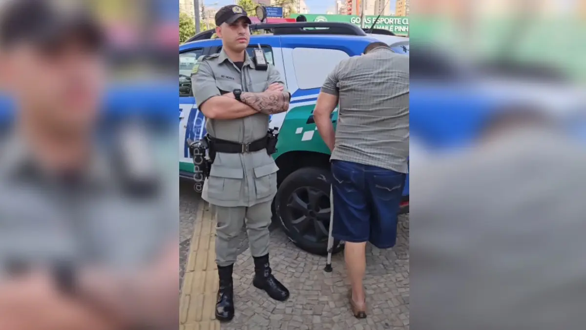 'Maior golpista': PM prende em Goiânia foragido por fraude bancária com 25 passagens criminais