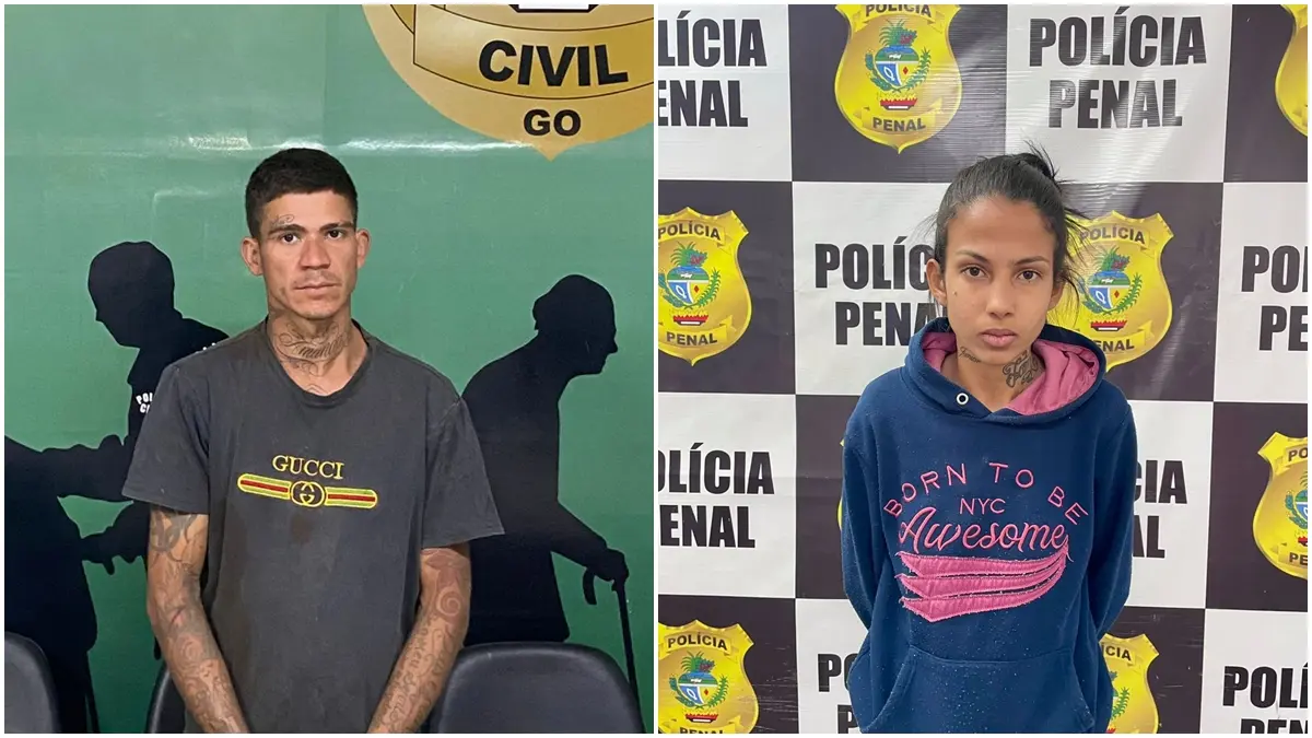 Casal é preso suspeito de extorquir idosos em Goiás