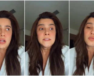 Lauana Prado faz live para comentar susto após pouso de emergência