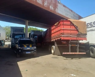 PRF prende dois homens que integravam quadrilha que furtava pneus de caminhões em Goiás