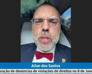 Foragido: blogueiro bolsonarista Allan dos Santos participa de audiência na Câmara dos Deputados