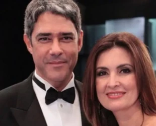 Fátima Bernardes manda mensagem para Bonner após anúncio de saída do Jornal Nacional
