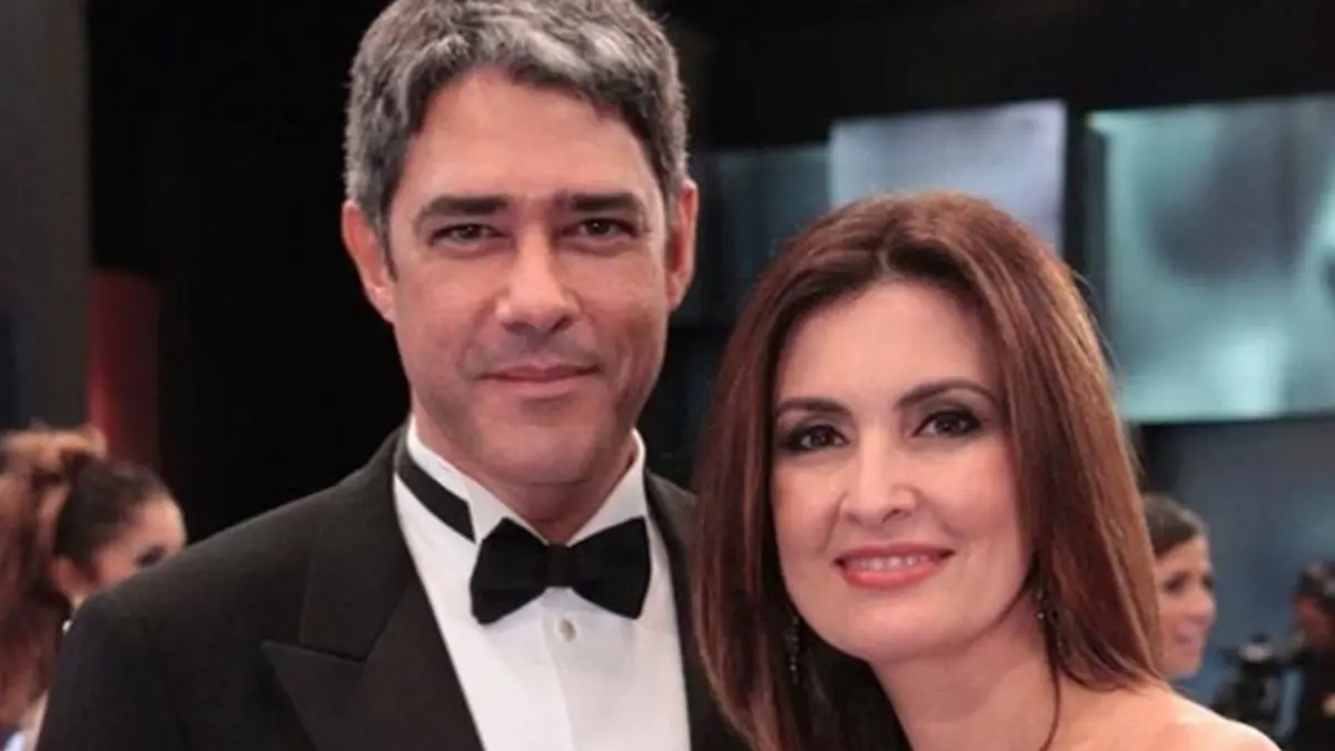 Fátima Bernardes manda mensagem para Bonner após anúncio de saída do Jornal Nacional