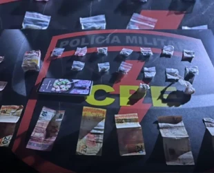 PM prende suspeito de traficar ao menos 4 tipos de drogas em Caldas Novas