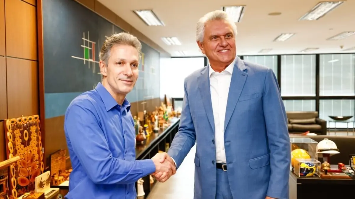 Caiado se reúne com Zema e volta a prometer anistia, se eleito presidente