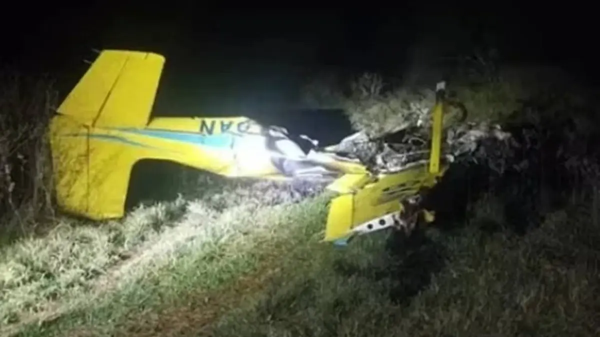 Quatro pessoas morrem após queda de avião em Fazenda que foi cenário da novela Pantanal