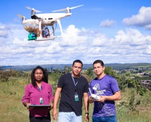 Escola do Futuro de Goiás cria drone para auxiliar no reflorestamento