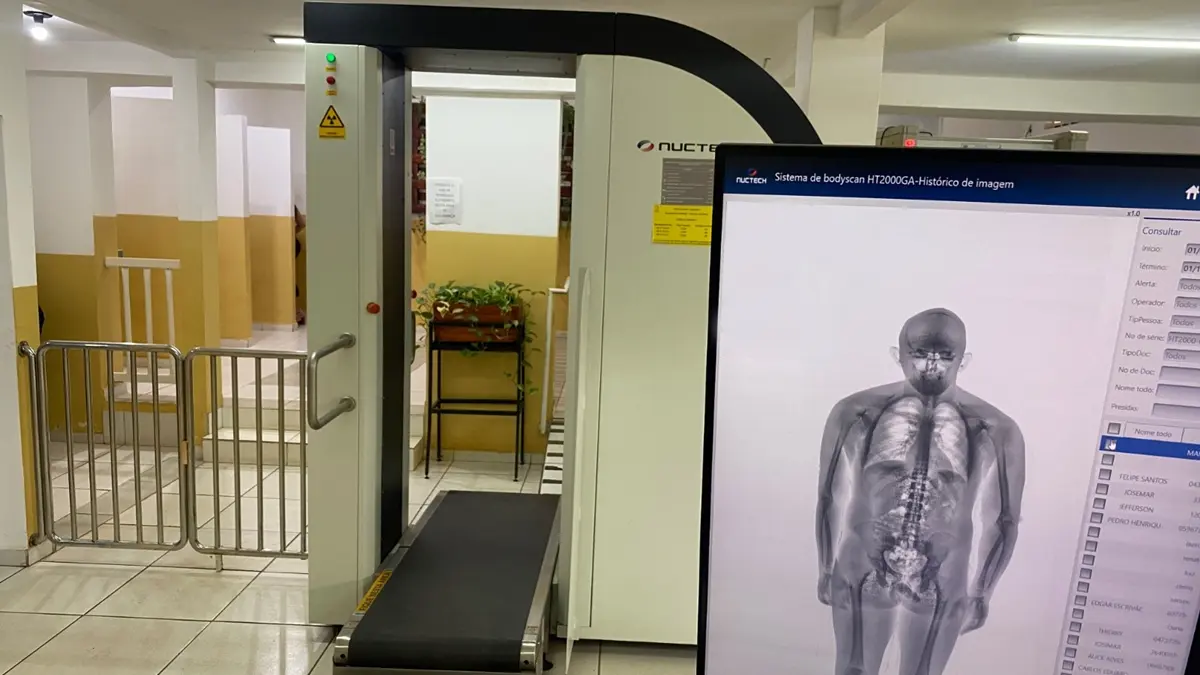 Goiás tem scanners corporais em 100% das unidades prisionais