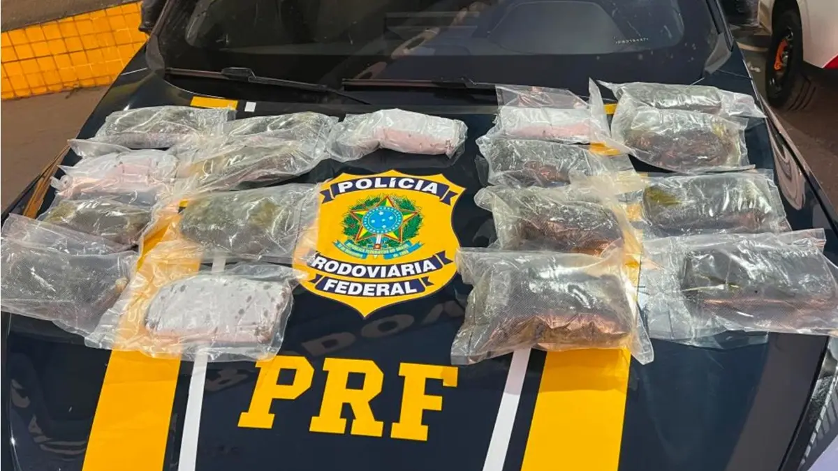 Ação integrada apreende 20 kg de haxixe em Hidrolândia