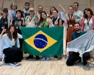 Brasileiros que estavam na flotilha interceptada por Israel são deportados para Jordânia