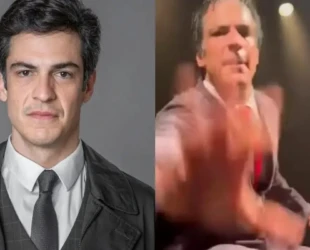 Mateus Solano dá tapa em celular ao ser filmado em peça, mas mantém personagem