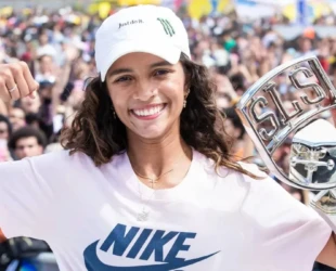 Rayssa Leal aparece na frente de Vini Jr. em ranking de atletas mais comercializáveis