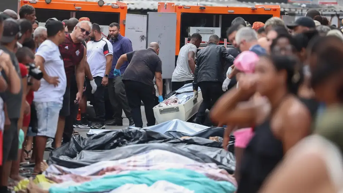 Chega a 121 o número de mortos em megaoperação no Rio de Janeiro