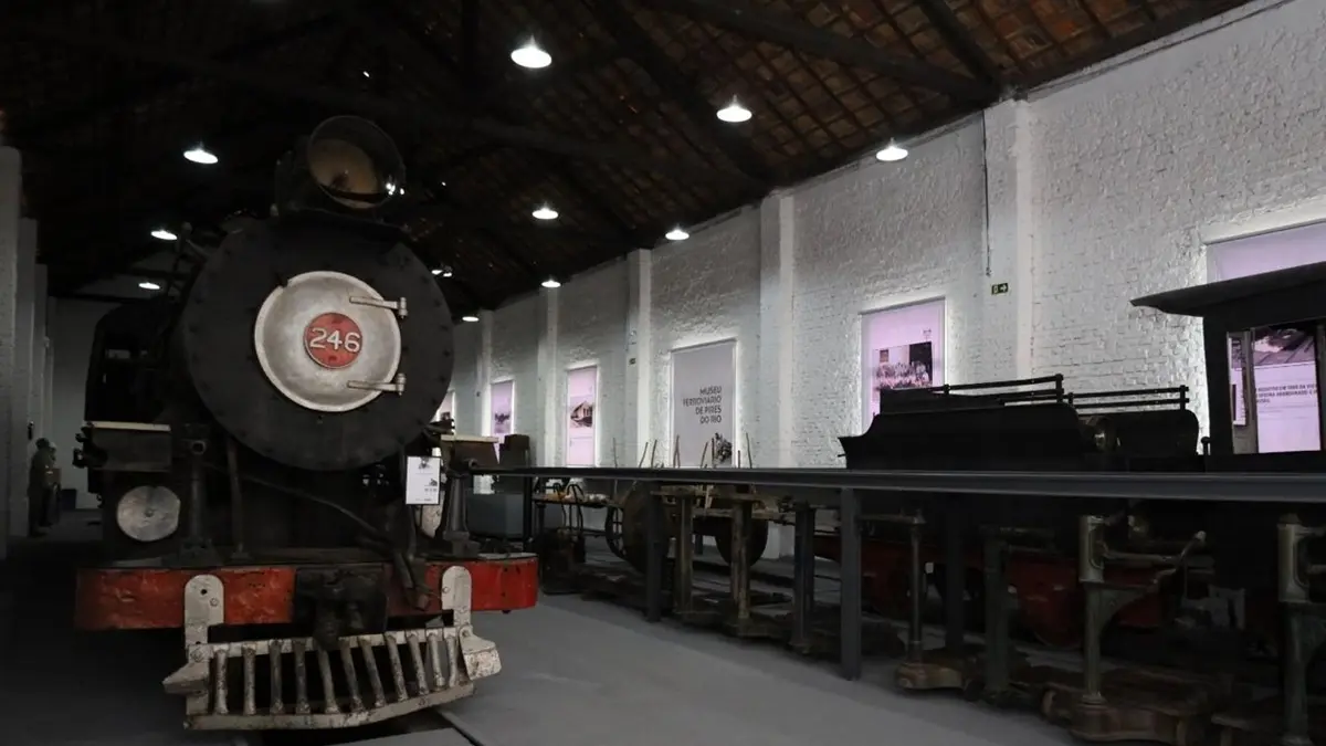 Museu Ferroviário de Pires do Rio é reinaugurado com sala de cinema pública