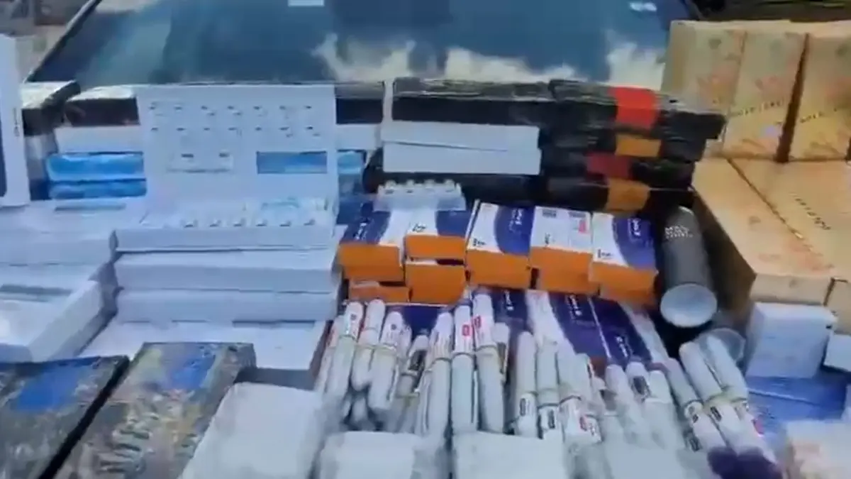 PRF apreende mais de 100 celulares e quase 400 canetas emagrecedoras em Morrinhos