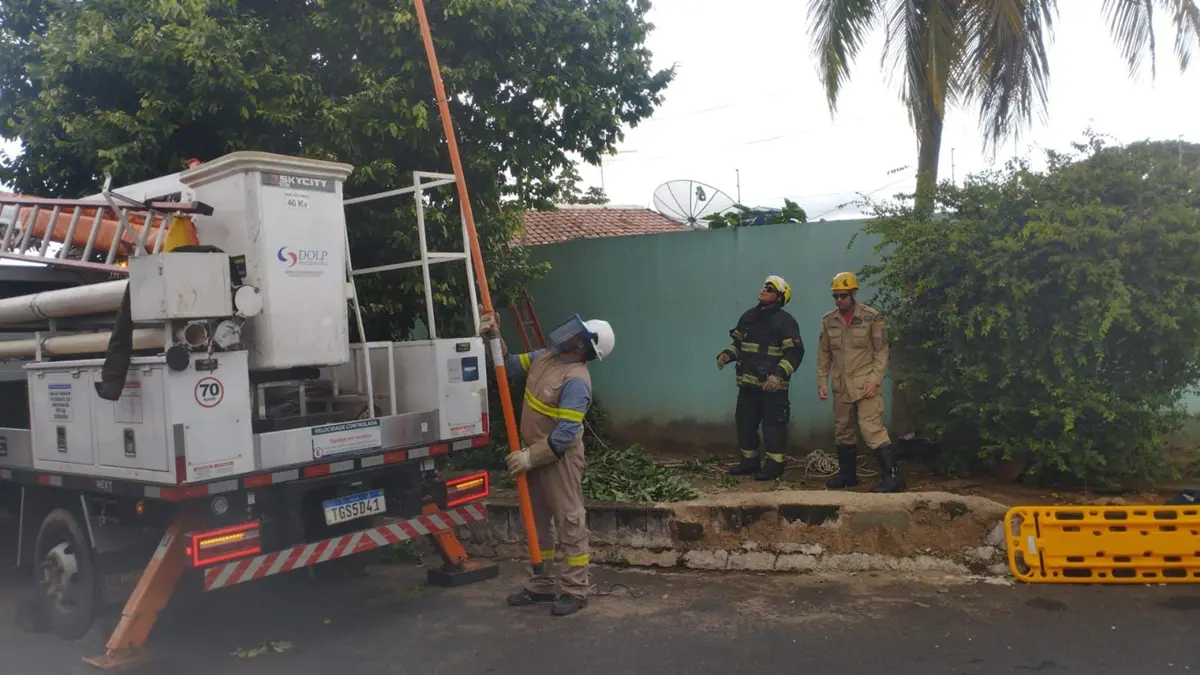 Homem morre após choque elétrico em Caldas Novas