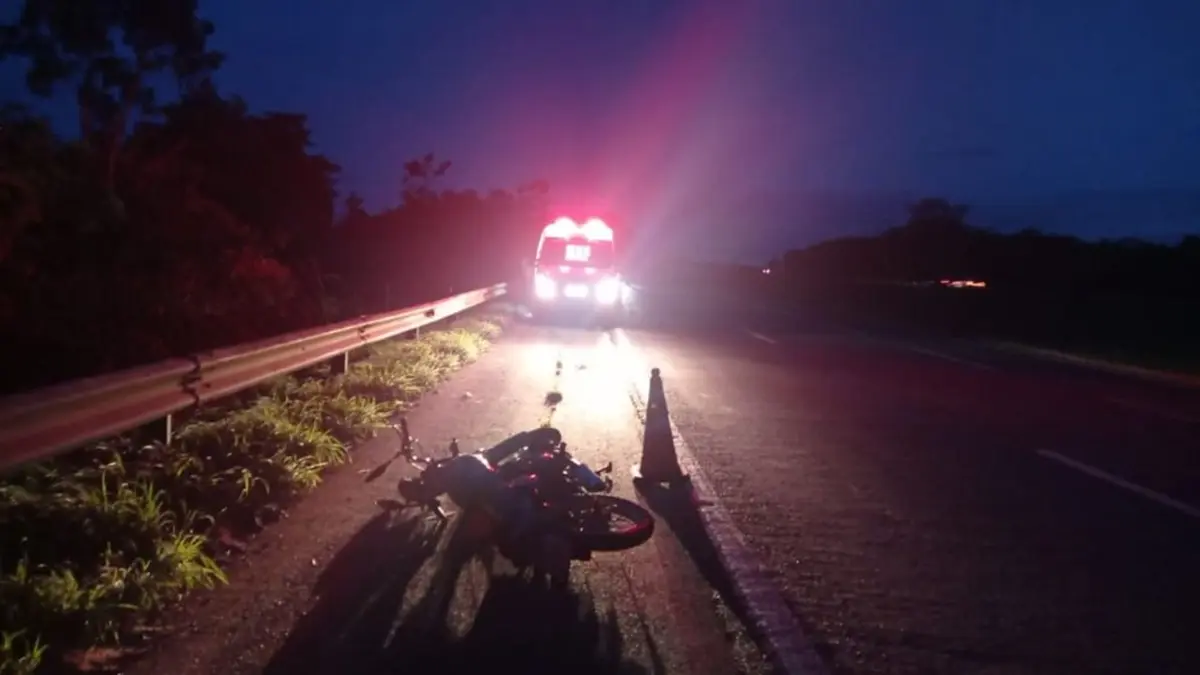 Motociclista de 22 anos morre em acidente na BR-060, em Abadiânia