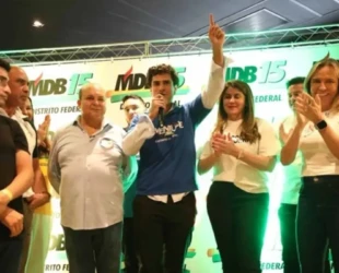 Filho de Ibaneis Rocha se filia a MDB com 20 anos
