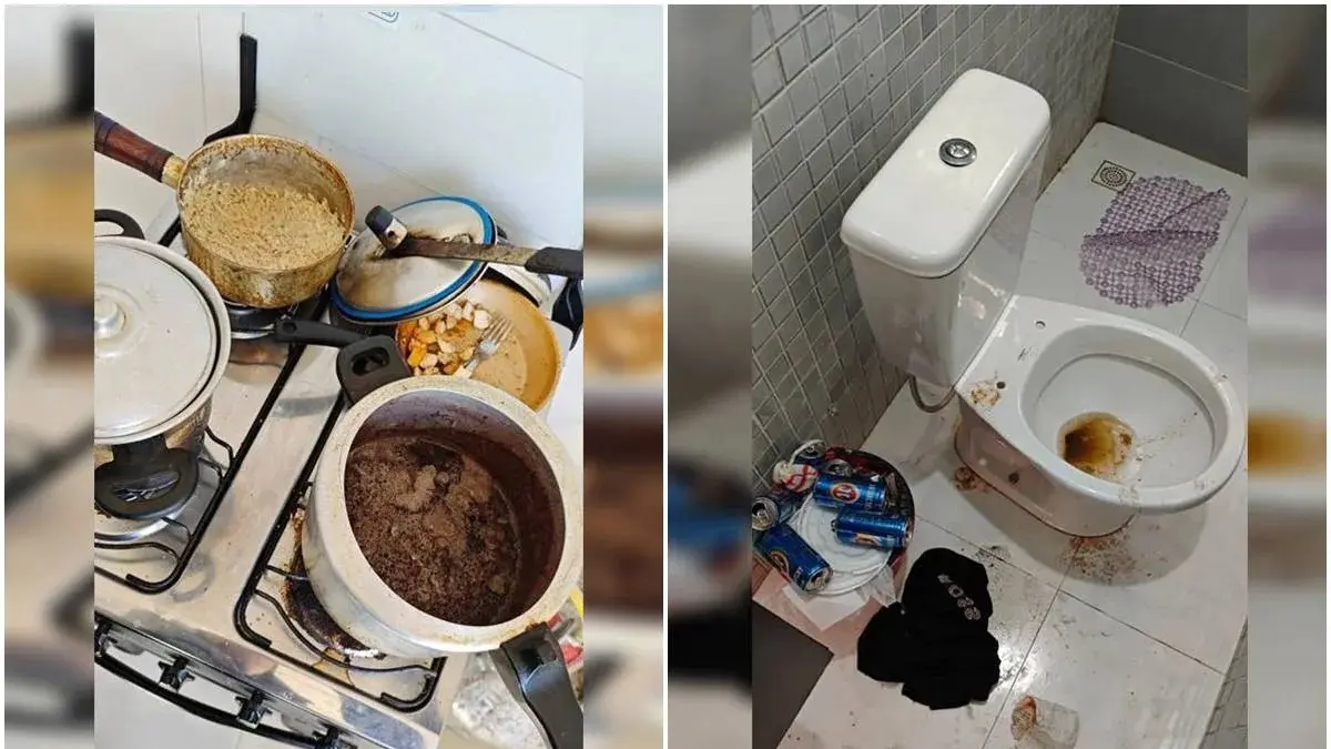 PM resgata bebê vítima de maus-tratos e abandono em apartamento imundo no DF