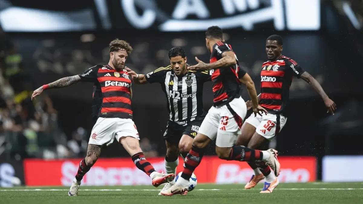 Flamengo empata com o Galo e perde a chance de ser campeão do Brasileirão antecipado