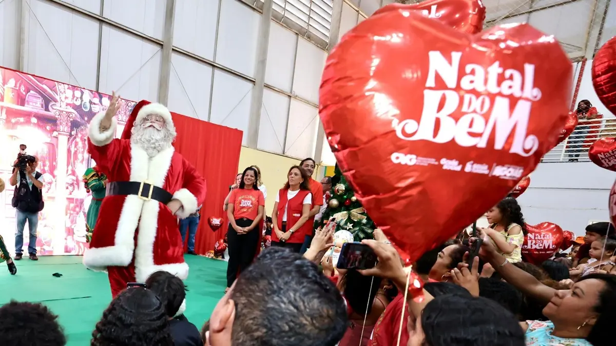 Natal do Bem destina 12 mil brinquedos brinquedos a crianças de Formosa