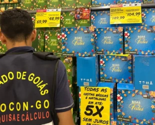 Procon Goiás encontra variação de 470% nos itens da ceia de Natal em Goiânia