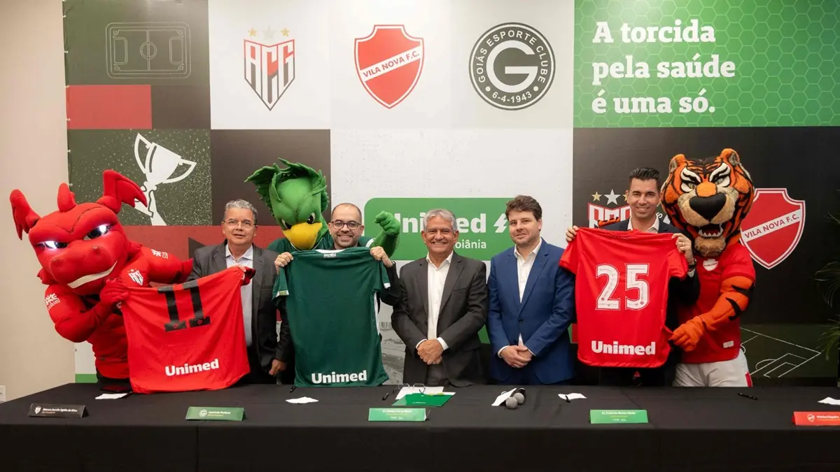 Unimed renova contratos com Atlético-GO, Vila Nova e Goiás