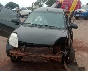 Mulher e bebê morrem durante acidente na zona rural de Nova Crixás