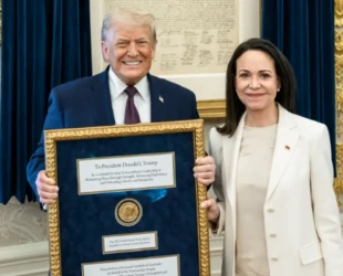 Trump aceita Nobel da Paz de María Corina