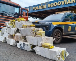 PRF apreende mais de meia tonelada de maconha em Itumbiara