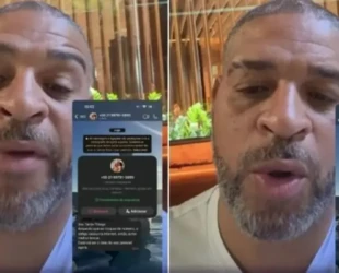 Adriano Imperador ameaça criminoso após mãe ser vítima de golpe