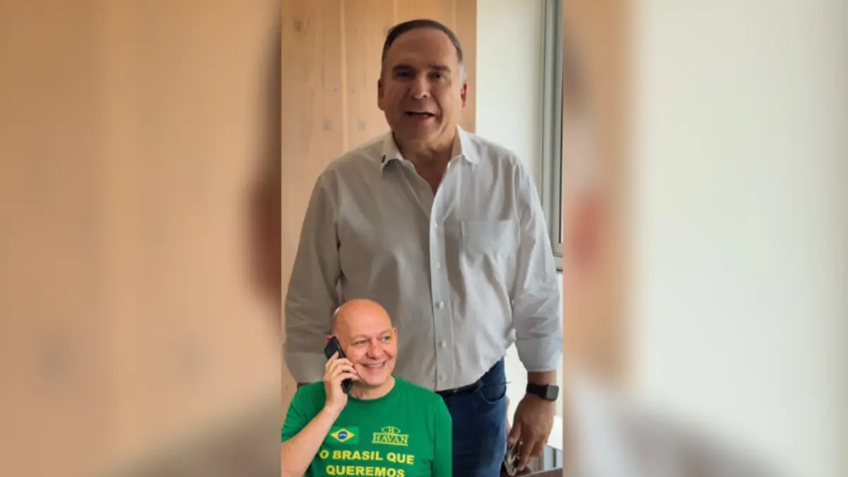 Mabel diz que Luciano Hang vai pintar o Viaduto Iris Rezende com ele