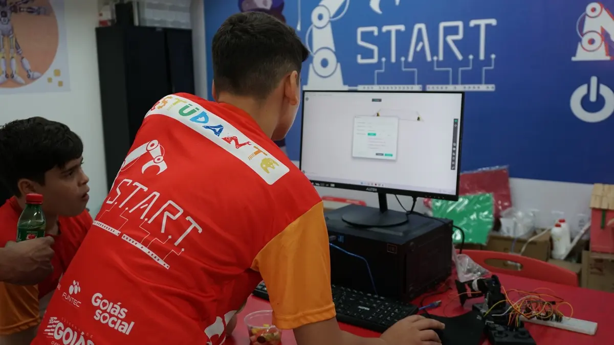 Goiás tem 900 vagas abertas em curso de introdução a robótica