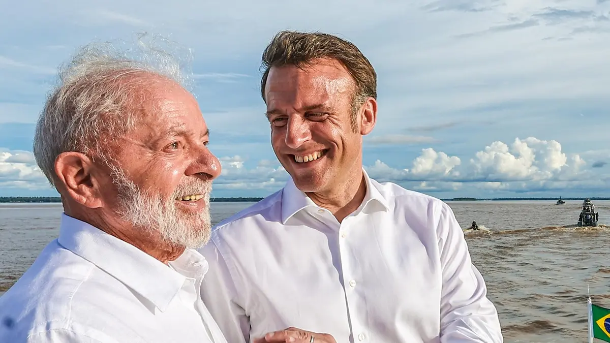 Lula se encontra com Macron para discutir parcerias nesta quinta-feira