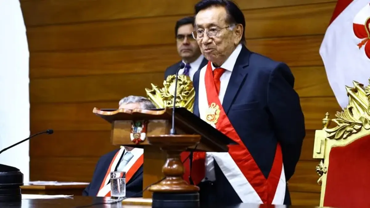 Congresso do Peru elege José Balcázar, de 83 anos, como presidente interino
