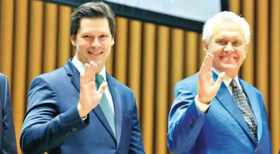 Caiado participa de comício em Goiás com Daniel Vilela