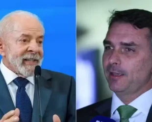 Lula é rejeitado por 47% dos eleitores e Flávio por 44,1%, diz pesquisa
