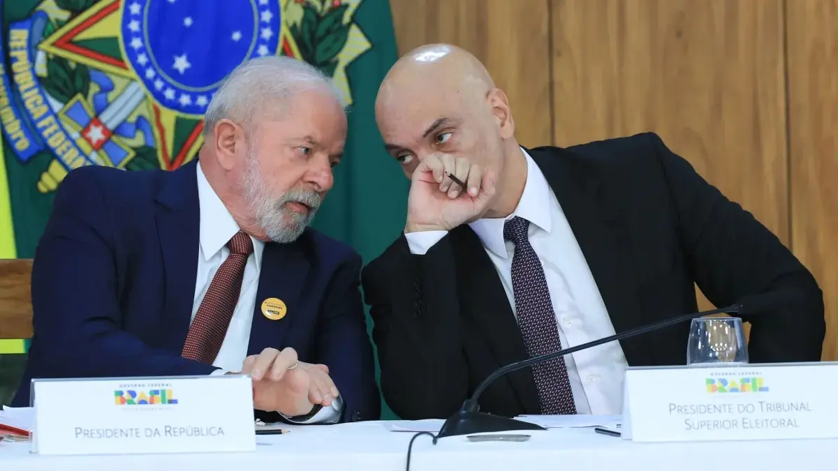 Lula teria se encontrado com Moraes após mensagens de Vorcaro