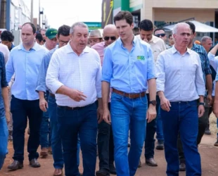 Márcio Corrêa e José Mário pegam carona com Daniel para a Tecnoshow