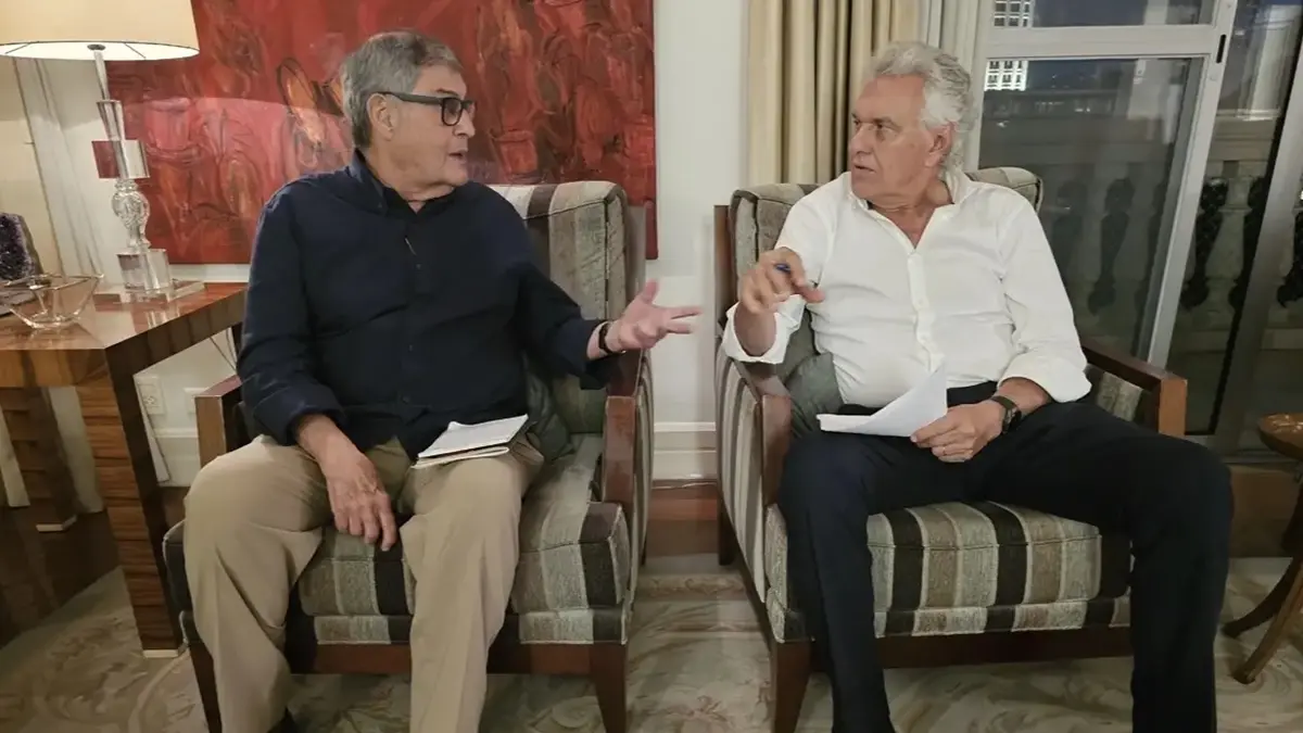 Caiado se reúne com Roberto Brant para iniciar elaboração do plano de governo