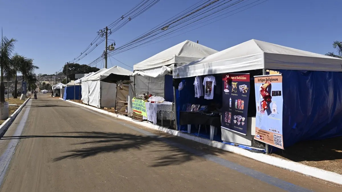 Estão abertas as inscrições para barracas comerciais na Rodovia dos Romeiros
