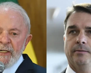 Lula tem 44% de rejeição e Flávio Bolsonaro 41%, diz pesquisa