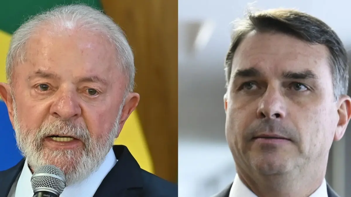 Lula tem 44% de rejeição e Flávio Bolsonaro 41%, diz pesquisa