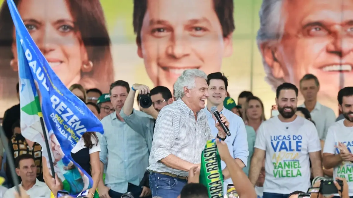 Caiado diz que vai 'tirar o ladrão da presidência'