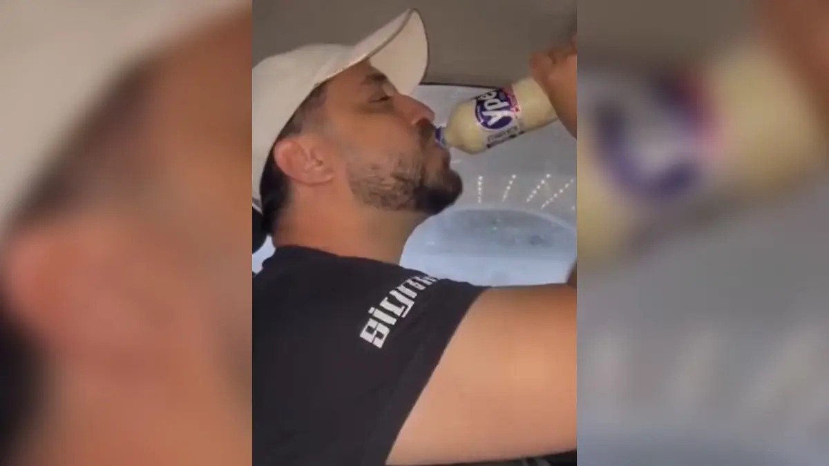 Homem bebe detergente em vídeo e faz ataques políticos após medida da Anvisa contra a Ypê