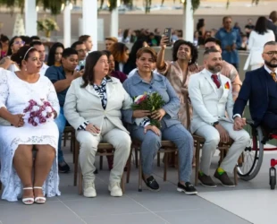 Justiça em Goiás realiza casamento comunitário gratuito para 106 casais LGBTQIA+